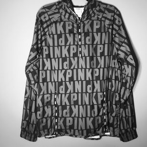 VS PINK Quarter Zip Hooded Anorak